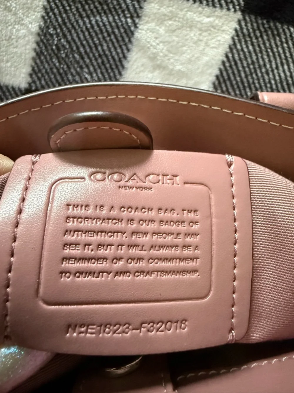 Coach Pebble Leather Satchel in Cognac - Picture 4 of 4